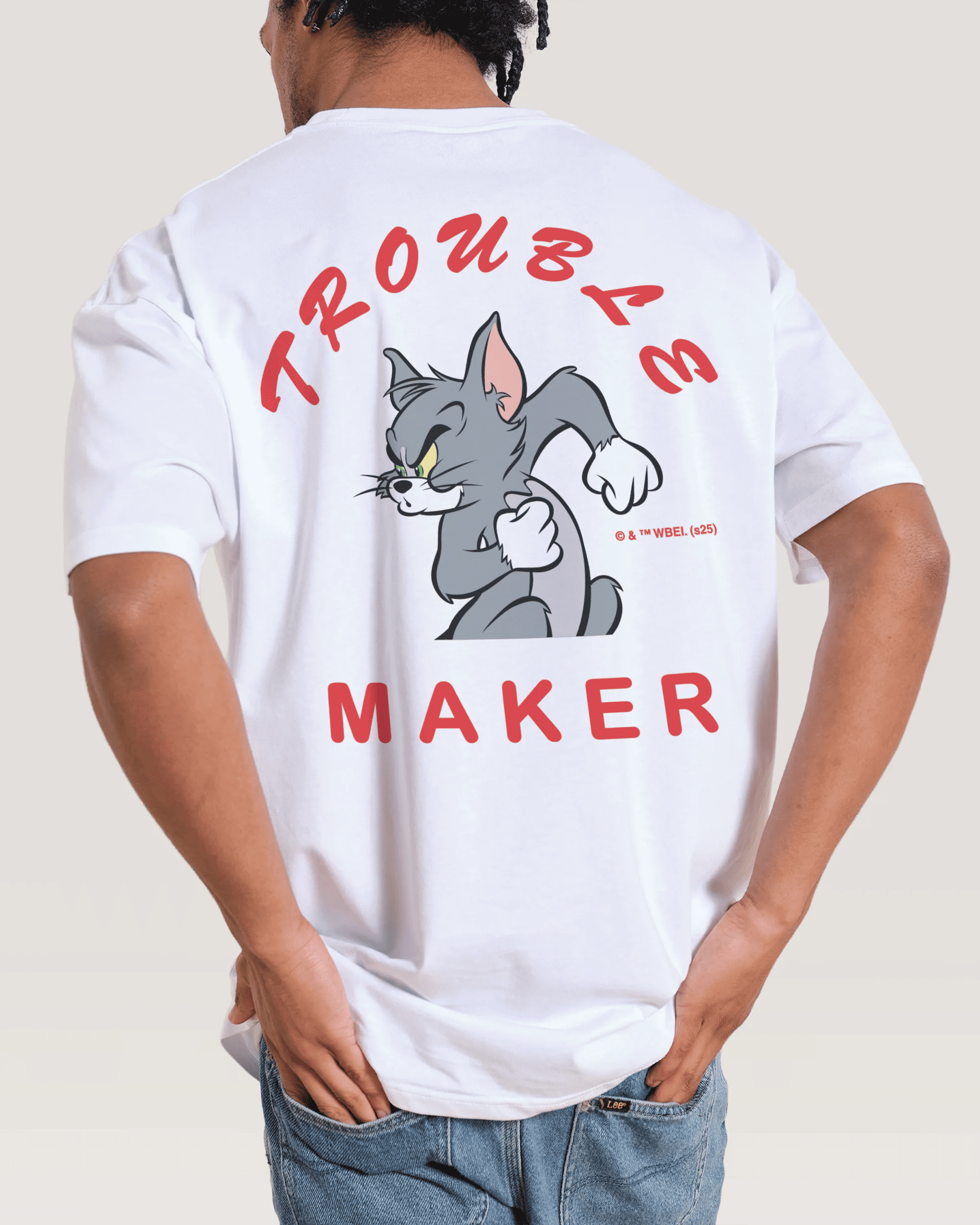 Troublesome Cat Cotton T-Shirt 