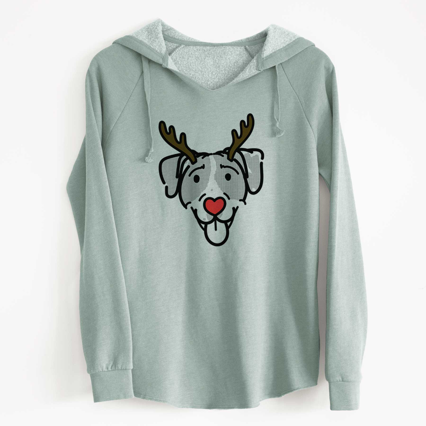 California Wave Bluetick Coonhound Hooded Sweatshirt