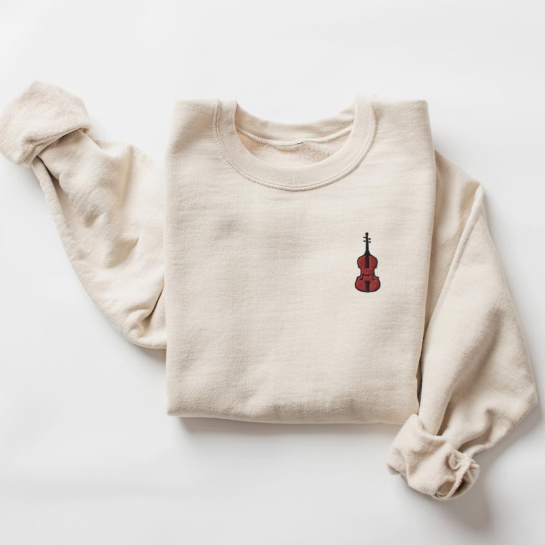 String Bass Embroidered Sweatshirt