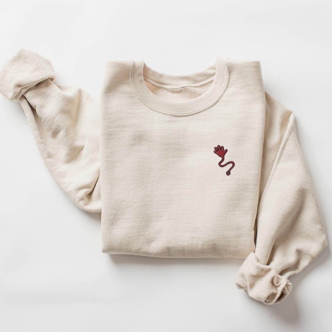 Sticky Hand Embroidered Sweatshirt