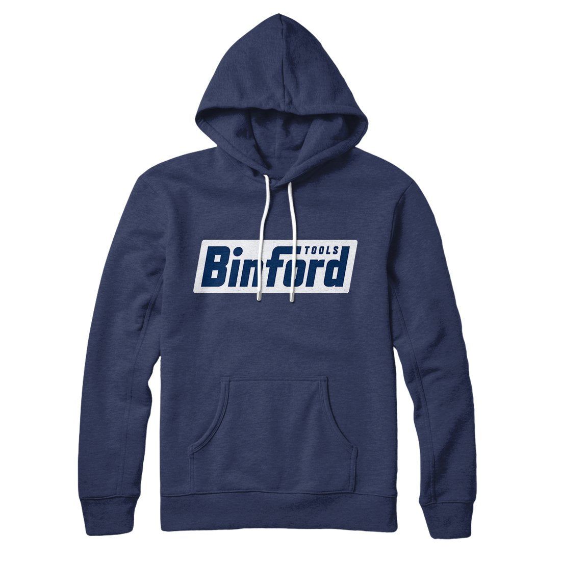 Binford Tools Unisex Pullover Hoodie - Cotton Polyester Blend, Loose Fit, Kangaroo Pocket
