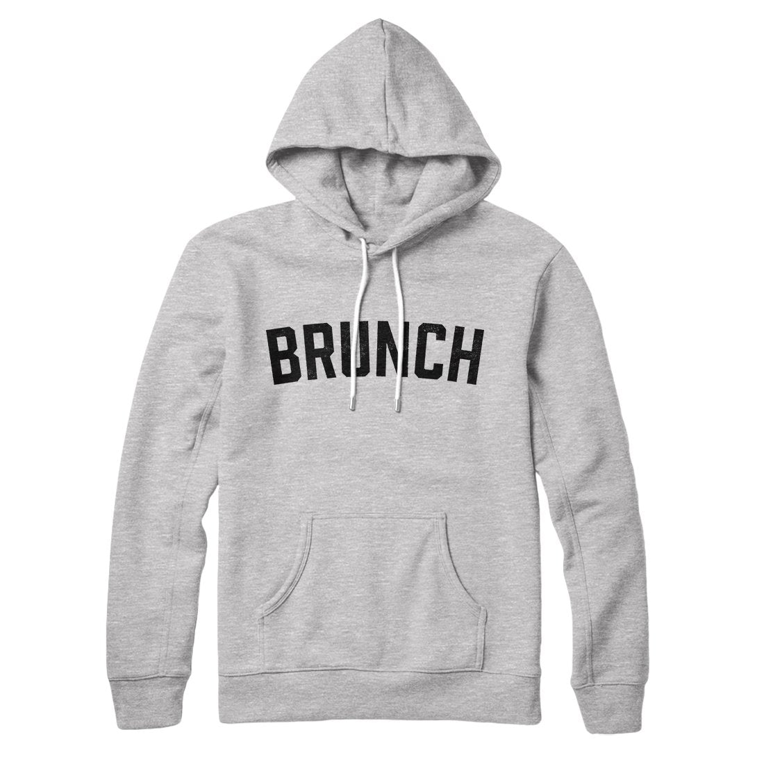 Brunch Unisex Pullover Hoodie with Kangaroo Pocket, Cotton Polyester, Loose Fit