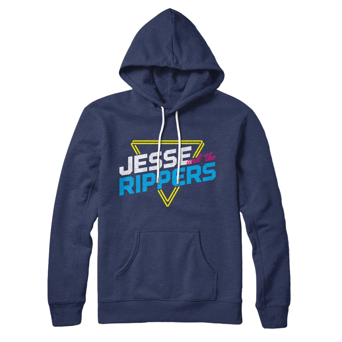 Jesse and the Rippers Famous Unisex Hoodie - Cotton Polyester Pullover with Hood and Kangaroo Pocket